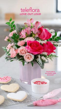 Teleflora's Blushing Gem